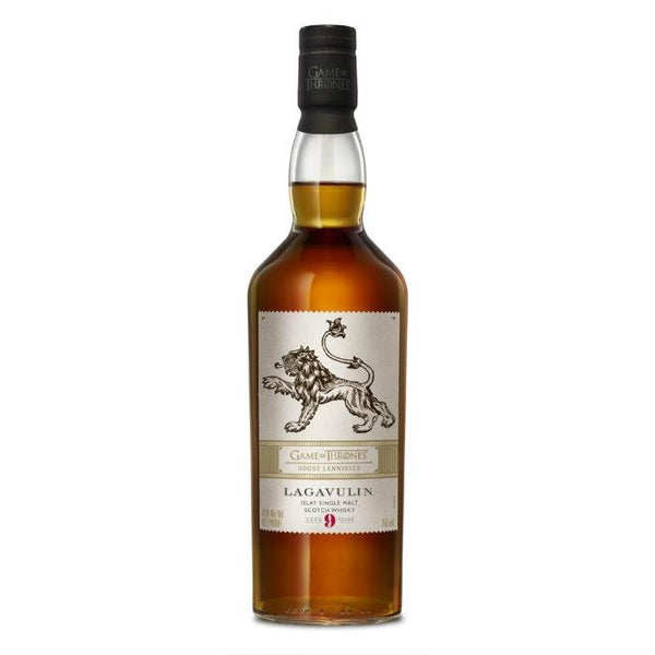 Game Of Thrones House Lannister Lagavulin 9 Years Islay Single Malt Scotch Whisky - Grain & Vine | Natural Wines, Rare Bourbon and Tequila Collection