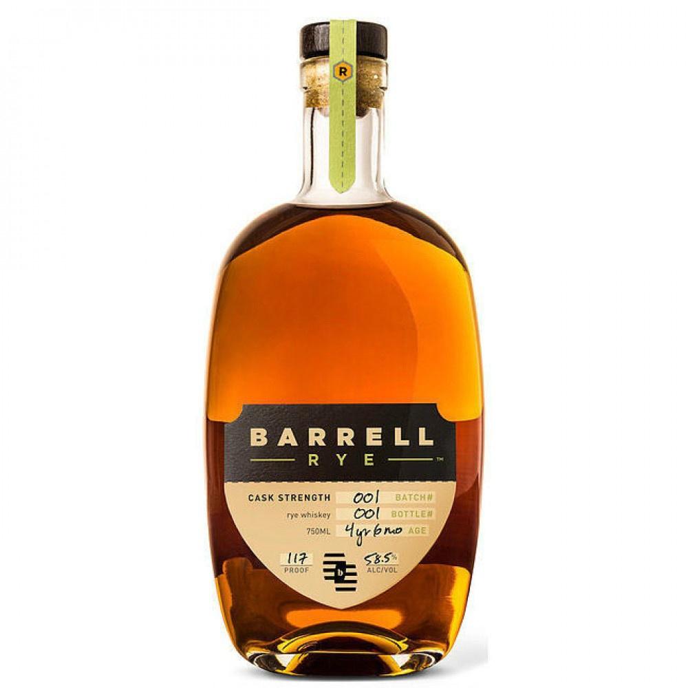 Barrell Rye Cask Strength Rye Whiskey Batch#001 - Grain & Vine | Natural Wines, Rare Bourbon and Tequila Collection