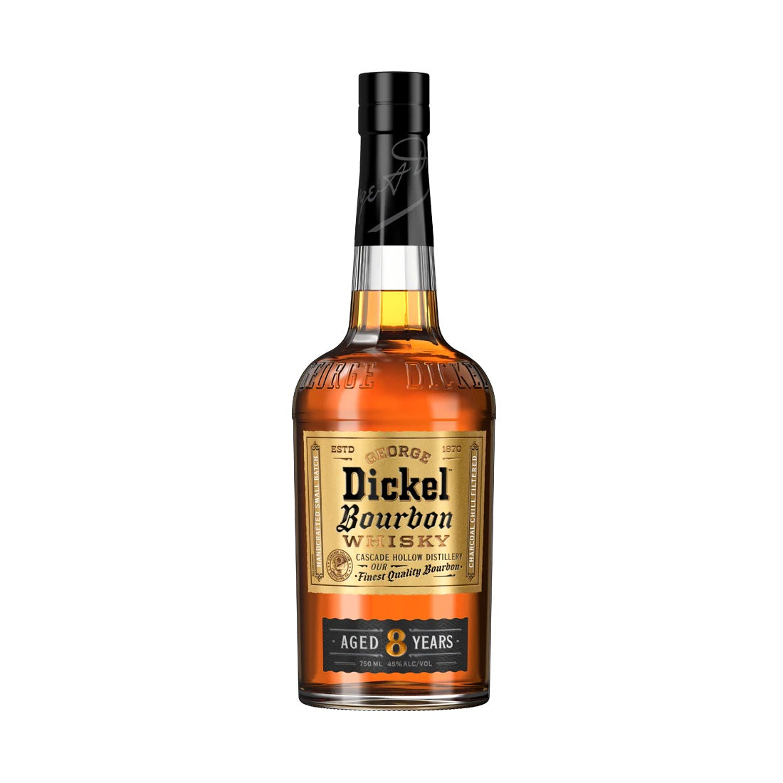 George Dickel 8 Years Old Bourbon Whiskey - Grain & Vine | Natural Wines, Rare Bourbon and Tequila Collection