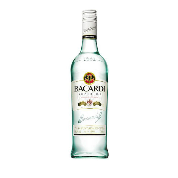 Bacardi Rum Superior Light – Grain & | Natural Rare Bourbon and Tequila Collection