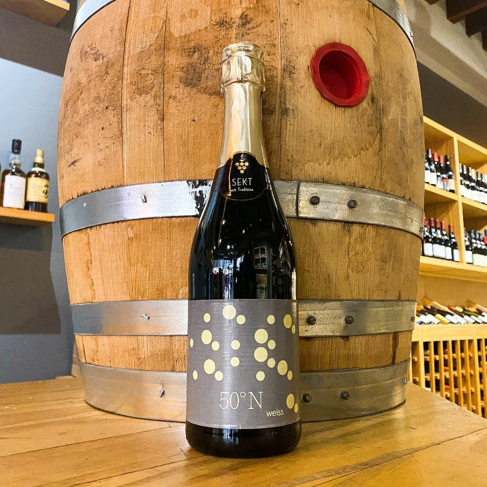 Sektkellerei Ohlig Sekt Brut Weiss Latitude 50 - Grain & Vine | Natural Wines, Rare Bourbon and Tequila Collection