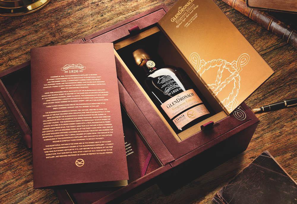 The GlenDronach "Kingsman Edition" 29 Years Highland Single Malt Scotch Whisky 1989 Vintage - Grain & Vine | Natural Wines, Rare Bourbon and Tequila Collection