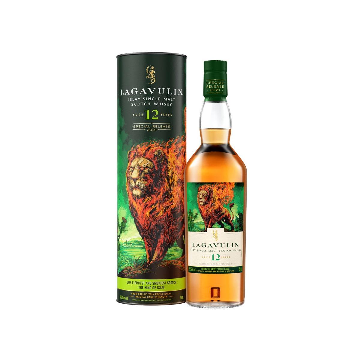 Lagavulin 12 Years Islay Single Malt Scotch Whisky 2021 Special Release Edition - Grain & Vine | Natural Wines, Rare Bourbon and Tequila Collection