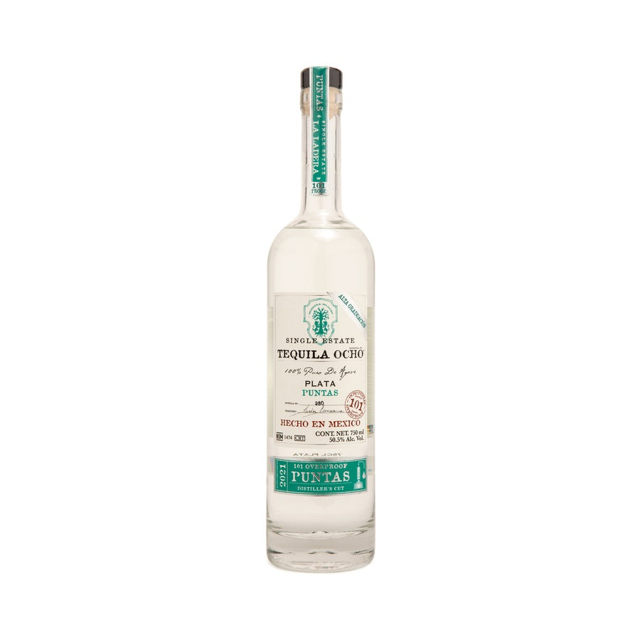 Tequila Ocho Plata "Puntas" 2023 Edition 106 Overproof Distiller's Cut - Grain & Vine | Natural Wines, Rare Bourbon and Tequila Collection