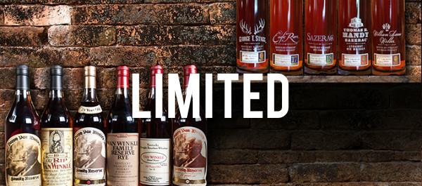 Limited Whiskey - Grain & Vine | Curated Wines, Rare Bourbon and Tequila Collection