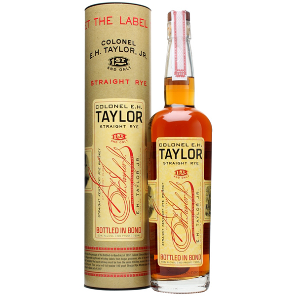 Colonel E.H. Taylor Kentucky Straight Rye Whiskey - Grain & Vine | Natural Wines, Rare Bourbon and Tequila Collection