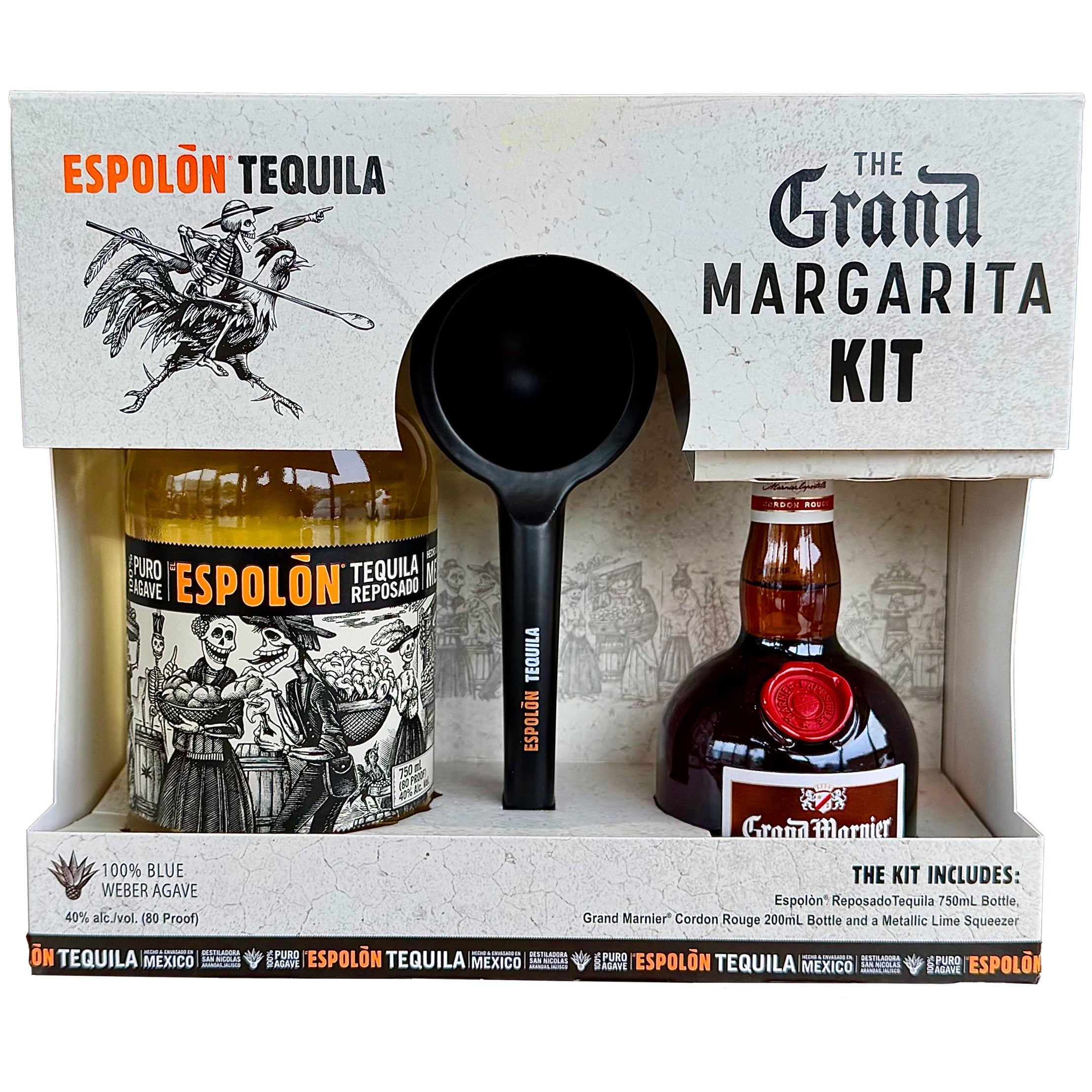 Espolon Reposado Tequila The Grand Margarita Kit Grain & Vine | Natural Wines, Rare Bourbon and Tequila Collection Espolon Reposado Tequila The Grand Margarita Kit Grain & Vine | Natural Wines, Rare Bourbon and Tequila Collection