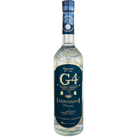 G4 Tequila Premium Reposado Tequila - Grain & Vine | Natural Wines, Rare Bourbon and Tequila Collection