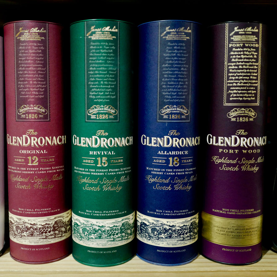 Glendronach Single Malt Collection | Grain & Vine