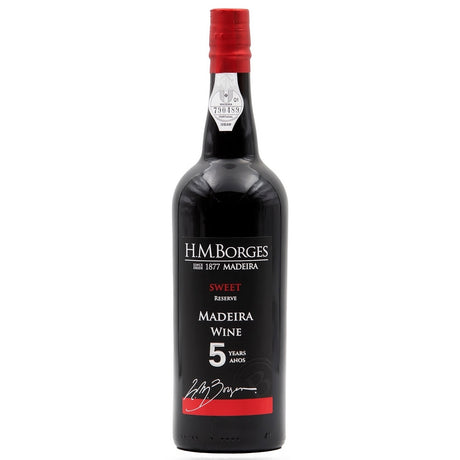 H.M. Borges Old Reserve 5 Years Old Malmsey Madeira - Grain & Vine | Natural Wines, Rare Bourbon and Tequila Collection