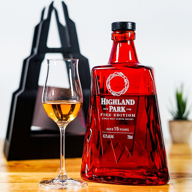 Highland Park Fire Edition 15 Year Single Malt Scotch Whisky - Grain & Vine | Natural Wines, Rare Bourbon and Tequila Collection