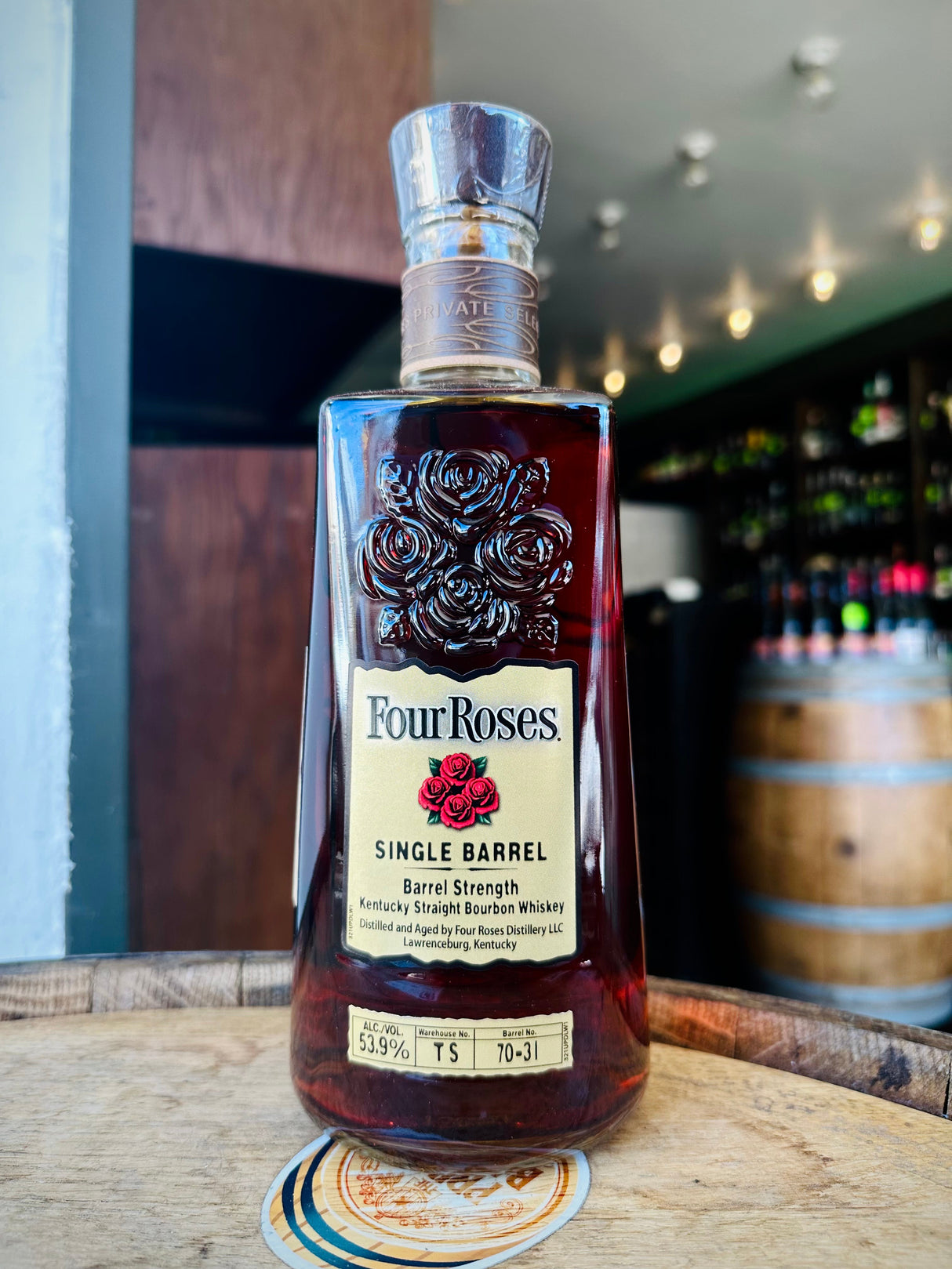 Four Roses "C for Charity" 16 Year Old OESV Single Barrel Kentucky Straight Bourbon Whiskey The Prime Barrel Pick