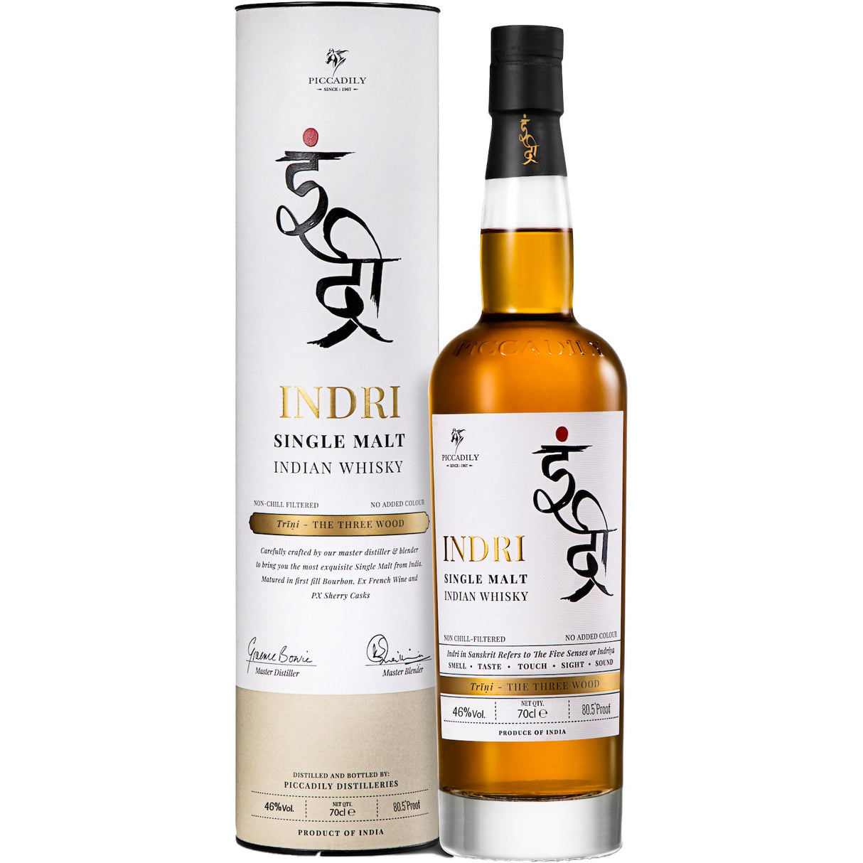 Indri Trini The Three Wood Indian Single Malt