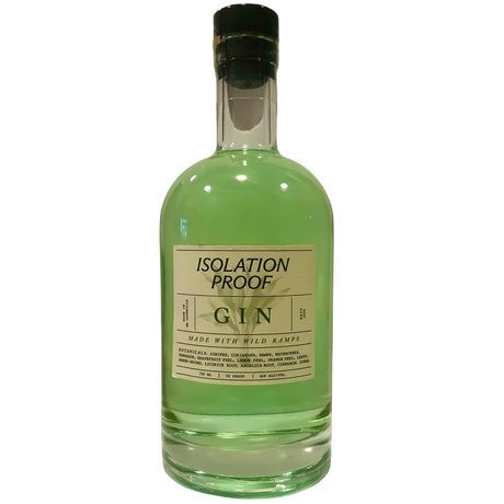 Isolation Proof Gin Made With Wild Ramps - Grain & Vine | Natural Wines, Rare Bourbon and Tequila Collection