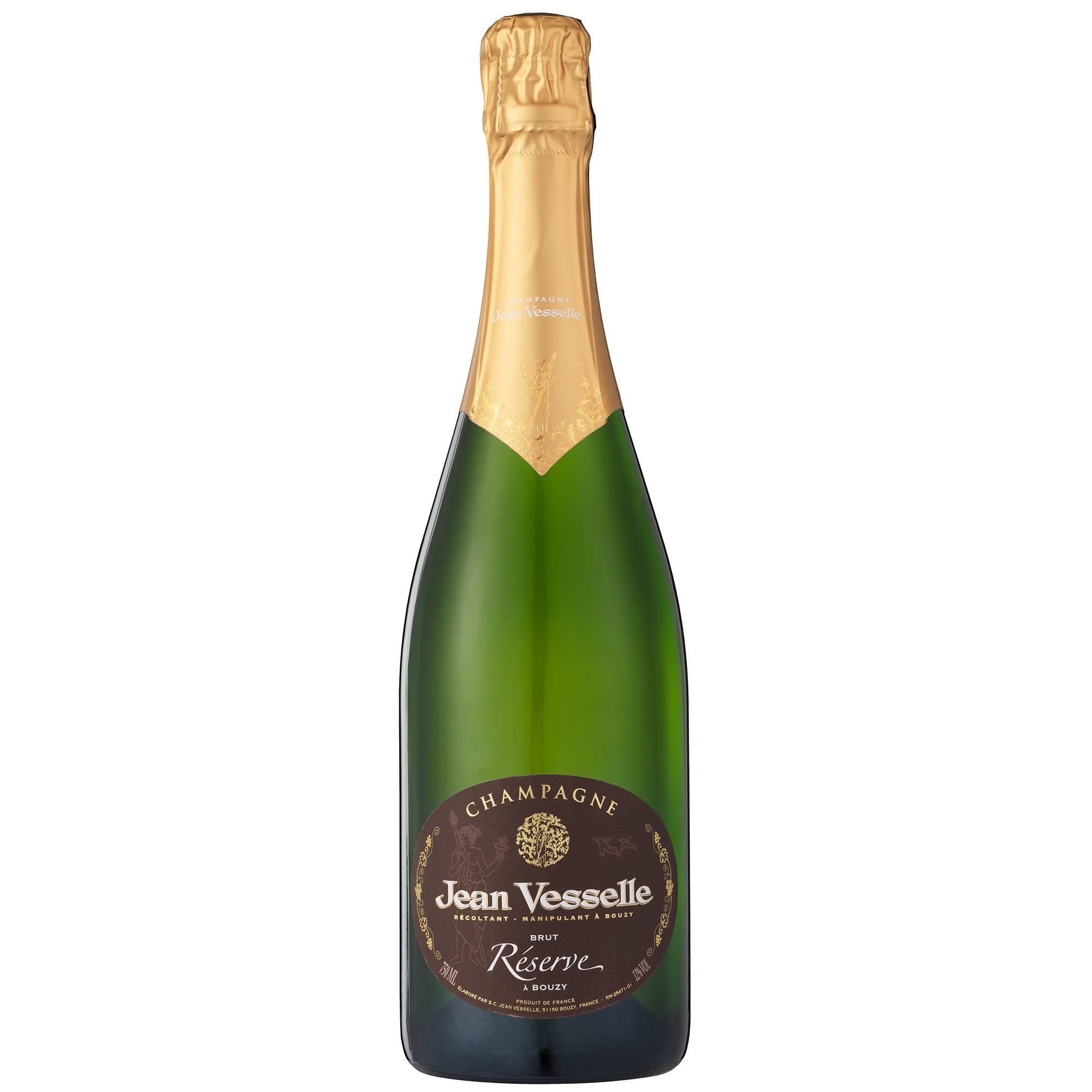 Jean Vesselle Grand Cru Brut Reserve Champagne – Grain & Vine | Natural ...