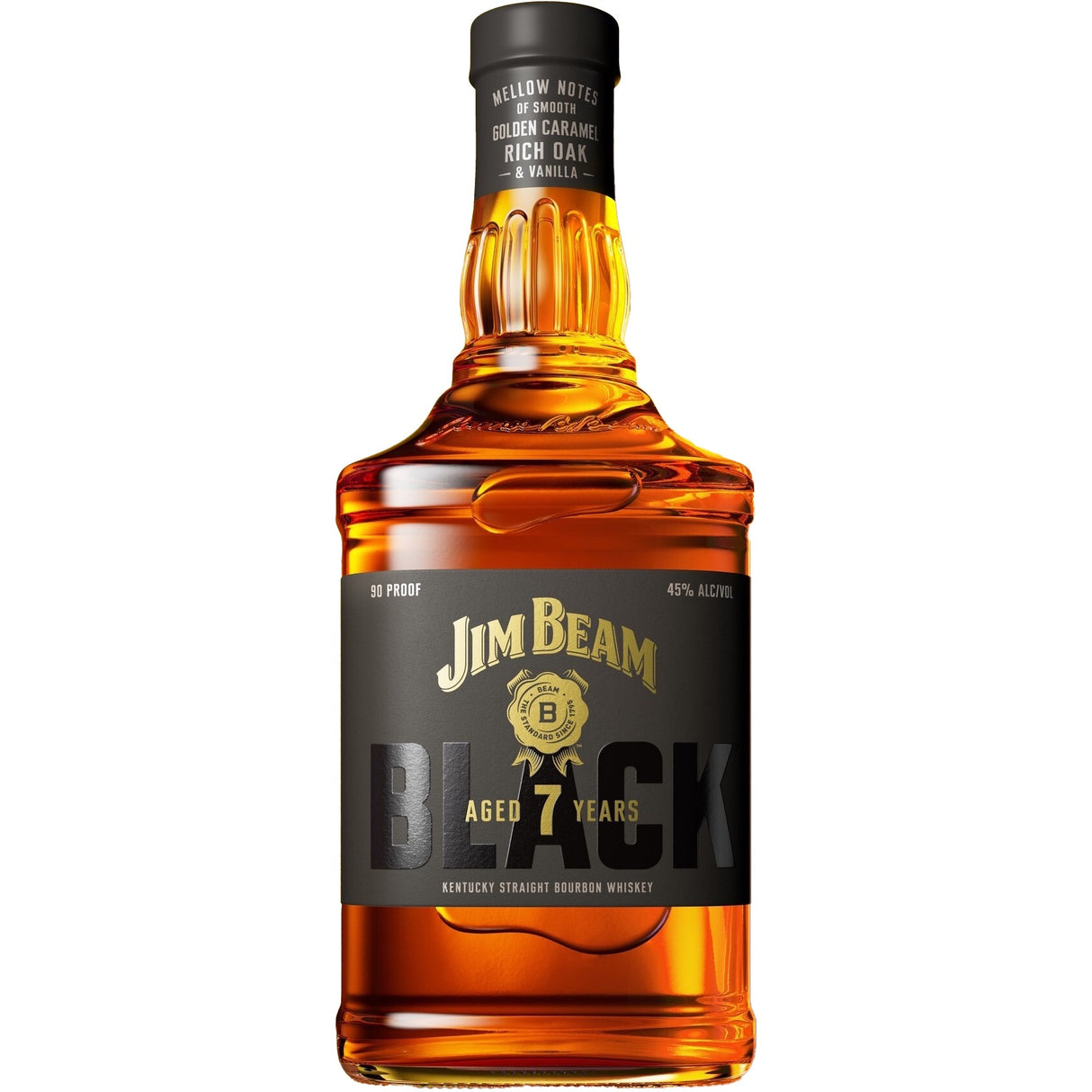 Jim Beam Black Aged 7 Years Kentucky Straight Bourbon Whiskey