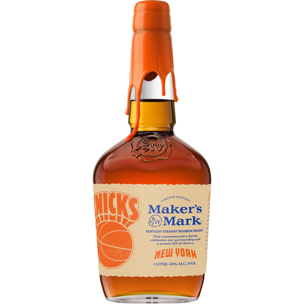 Maker's Mark New York Knicks Limited Edition Kentucky Straight Bourbon