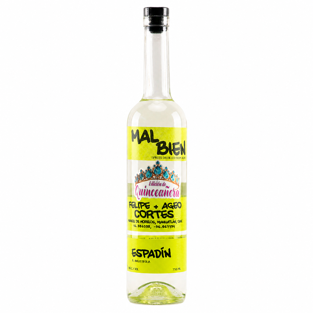 Mal Bien Quinceanera Cortes Espadin Mezcal