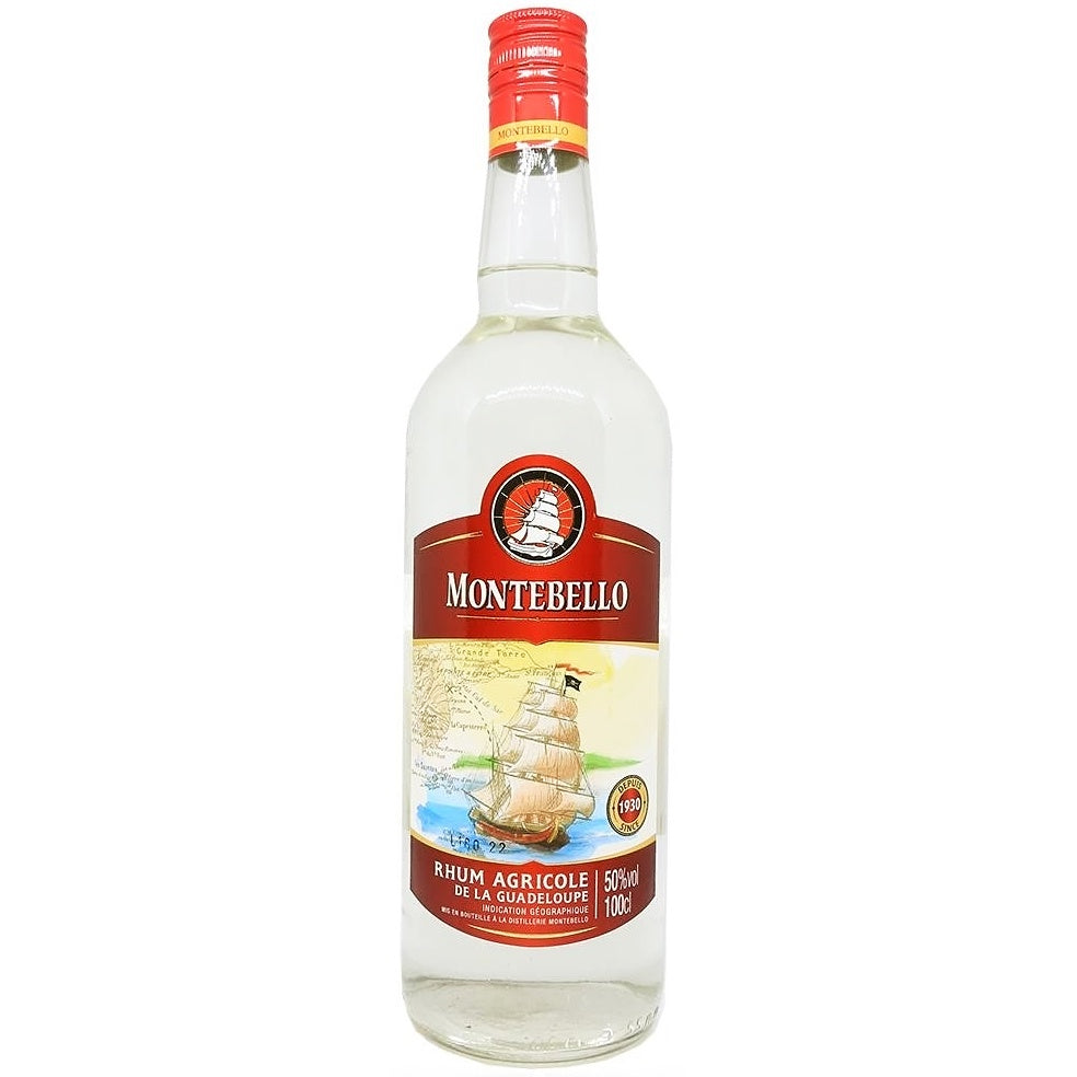 Montebello White Rum Rhum Agricole De La Guadeloupe