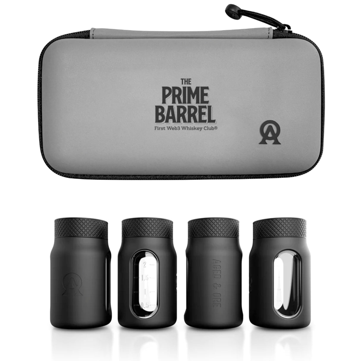 Aged & Ore "The Prime Barrel" Custom Bottle Flight Set