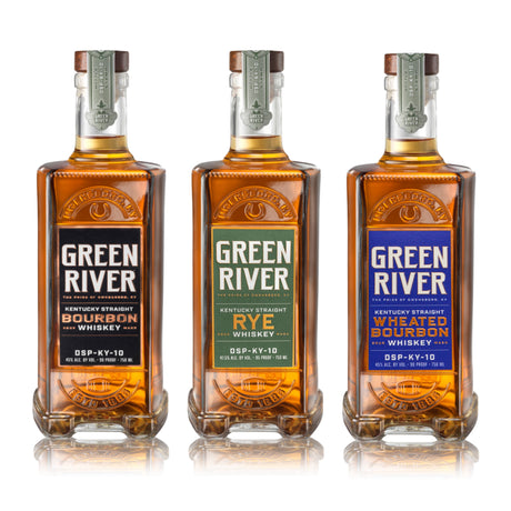Green River Bourbon, Rye, and Wheated Bourbon Bundle - Grain & Vine | Natural Wines, Rare Bourbon and Tequila Collection