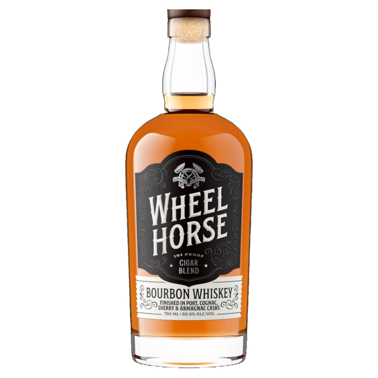 Wheel Horse Cigar Blend Bourbon Whiskey Finished In Port, Cognac, Sherry & Armagnac Casks