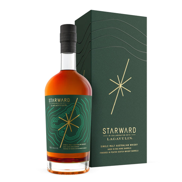 Starward In Collaboration with Lagavulin Single Malt Australian Whisky - Grain & Vine | Natural Wines, Rare Bourbon and Tequila Collection