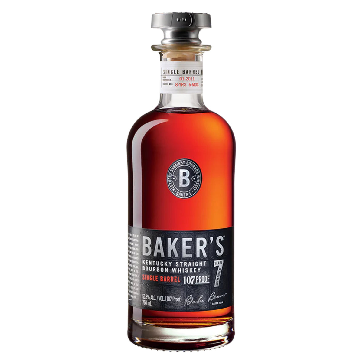 Baker's 7 Years Single Barrel Kentucky Straight Bourbon Whiskey - Grain & Vine | Natural Wines, Rare Bourbon and Tequila Collection