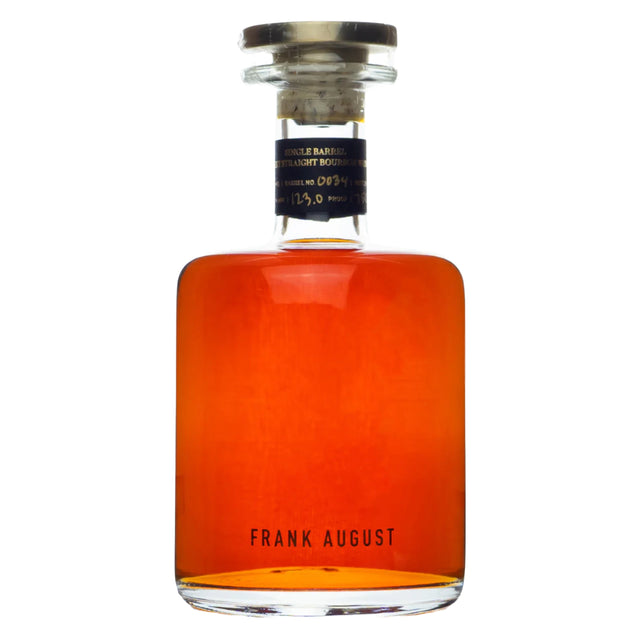 Frank August Single Barrel Kentucky Straight Bourbon - Grain & Vine | Natural Wines, Rare Bourbon and Tequila Collection