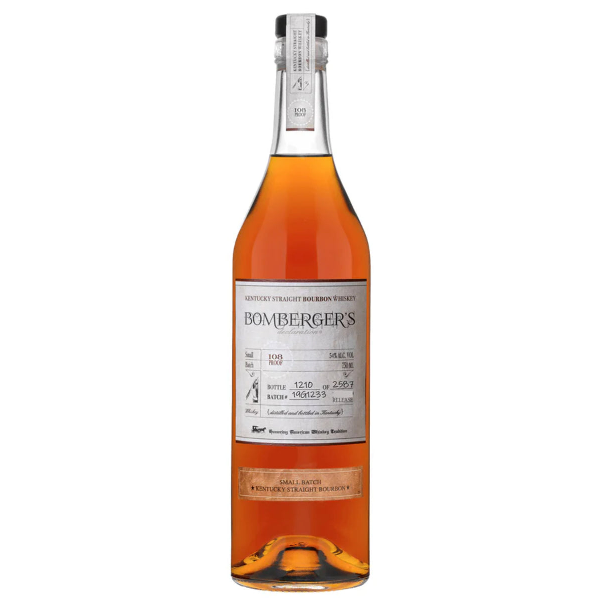 Bomberger's Declaration Bourbon Whiskey - Grain & Vine | Natural Wines, Rare Bourbon and Tequila Collection