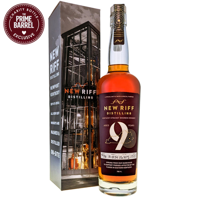 New Riff Distilling "One of One" 9 Year Single Barrel Straight Bourbon Whiskey The Prime Barrel Pick