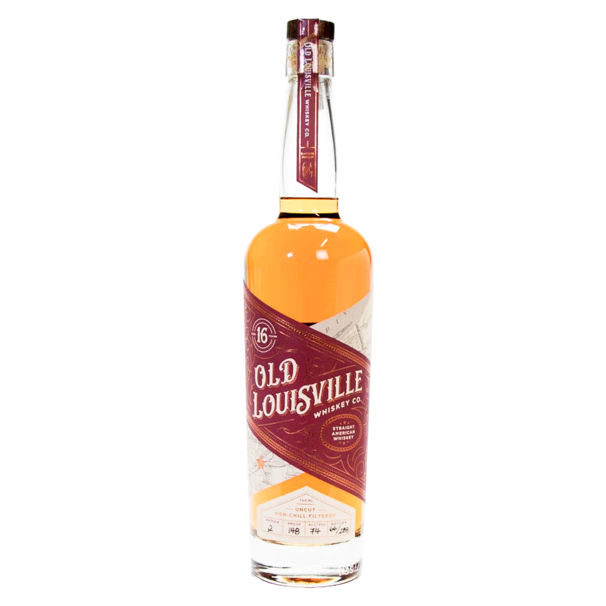 Old Louisville Whiskey 16 Years Old American Whiskey - Grain & Vine | Natural Wines, Rare Bourbon and Tequila Collection