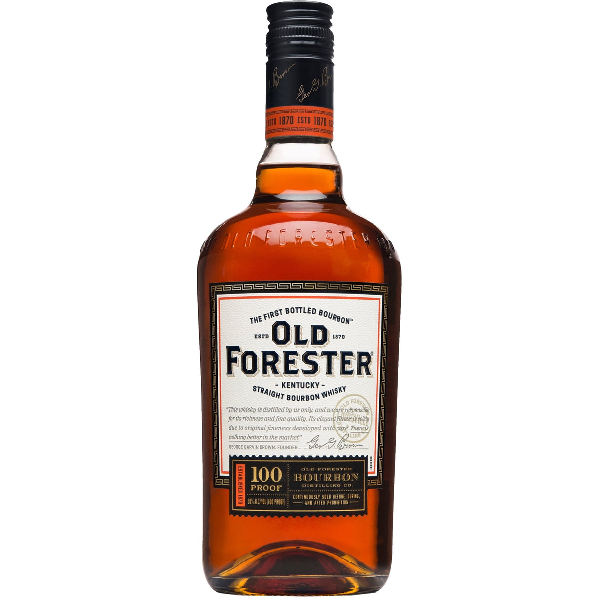 Old Forester 100 Proof Kentucky Straight Bourbon Whiskey