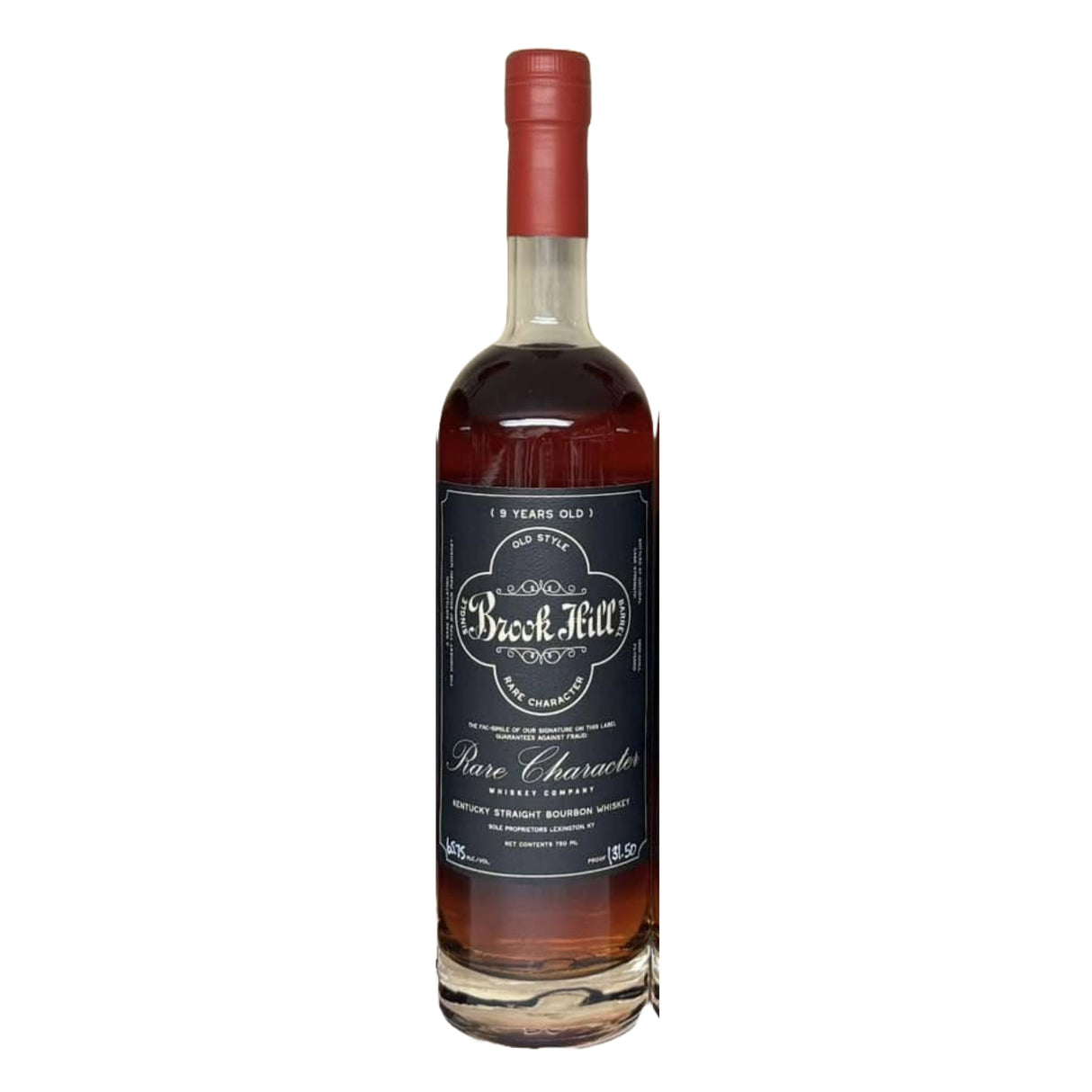 Brook Hill 9 Years Old Kentucky Straight Bourbon Whiskey