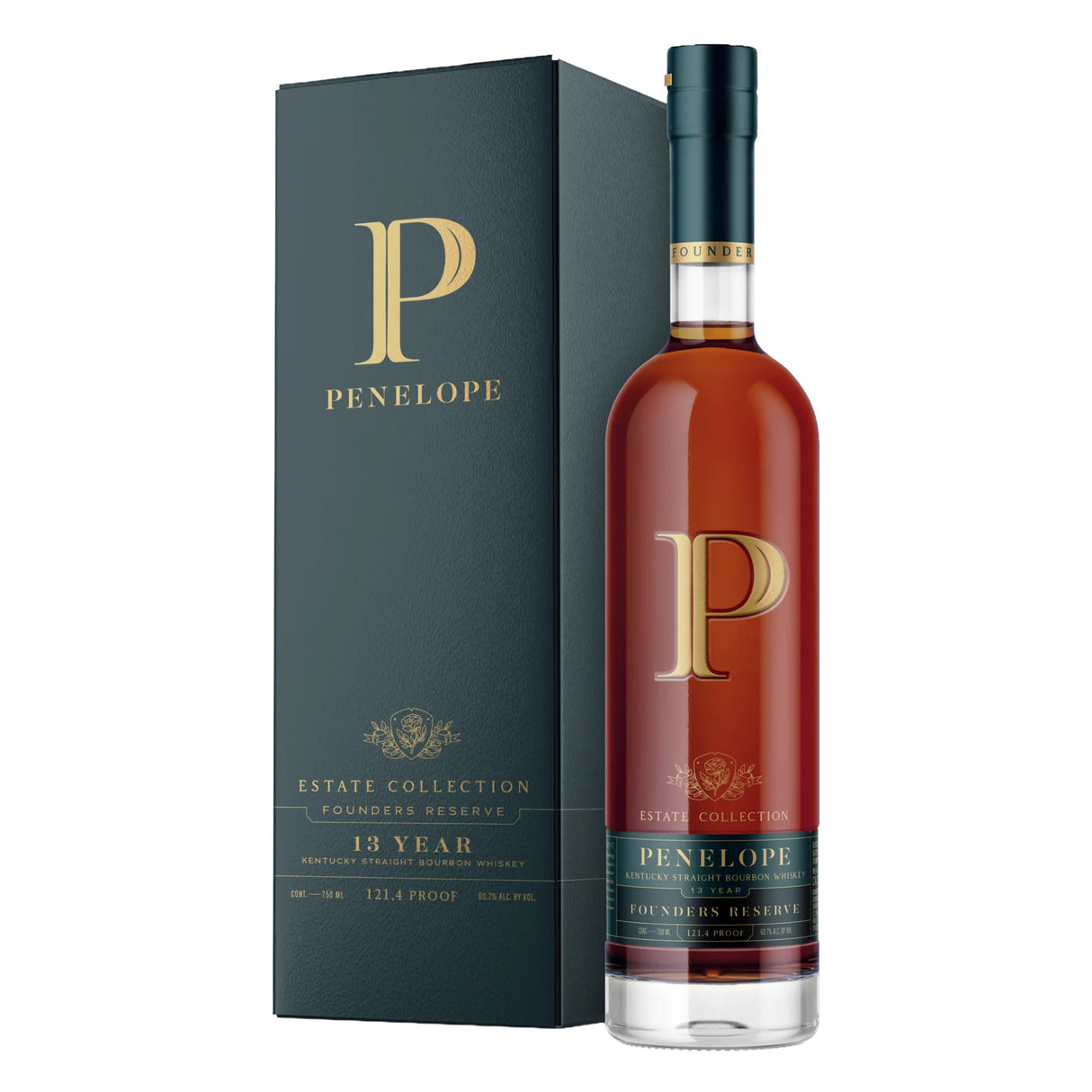 Penelope Estate Collection Founders Reserve 13 Years Old Kentucky Straight Bourbon Whiskey