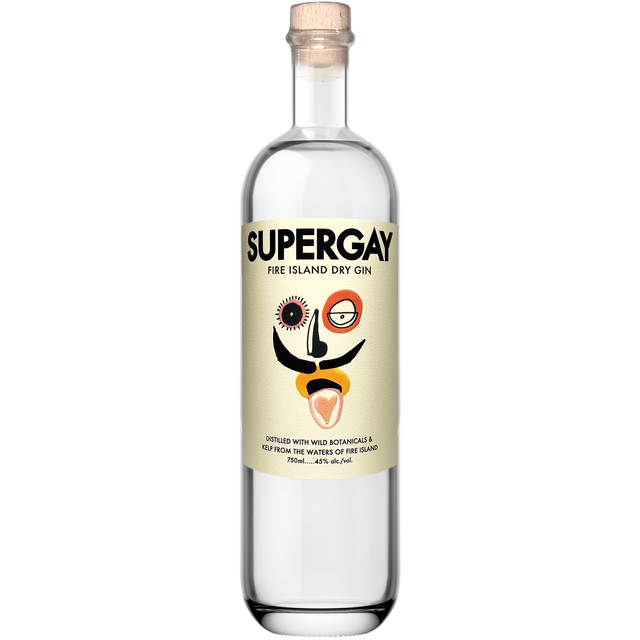 SuperGay Fire Island Dry Gin - Grain & Vine | Natural Wines, Rare Bourbon and Tequila Collection