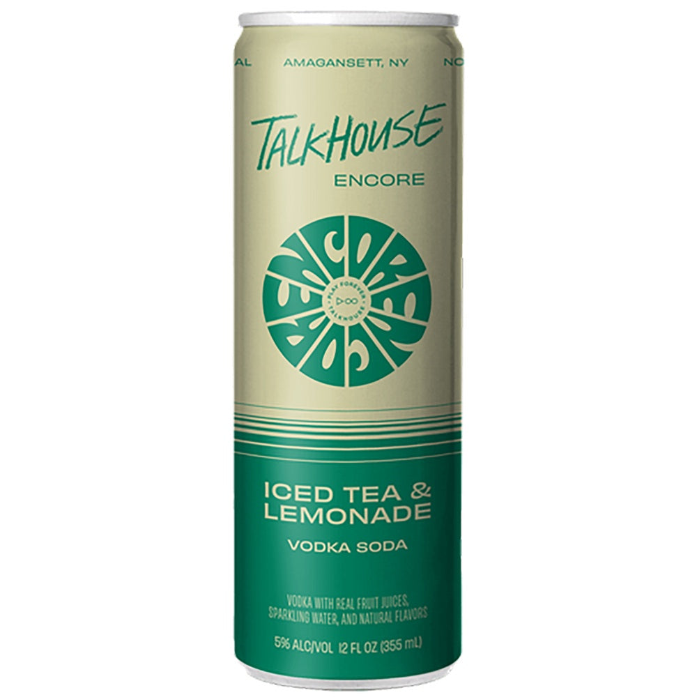 Talkhouse Encore Iced Tea & Lemonade Vodka Soda