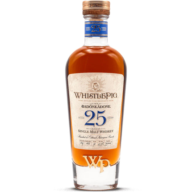 WhistlePig The Badonkadonk 25 Years Single Malt Whiskey - Grain & Vine | Natural Wines, Rare Bourbon and Tequila Collection