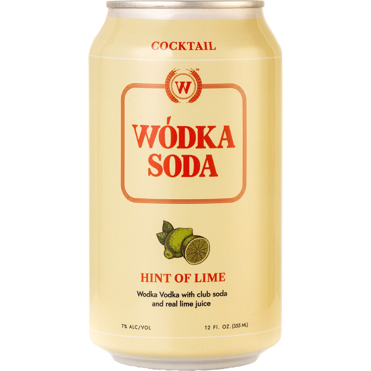 Wodka Soda 'Hint of Lime' Cocktail