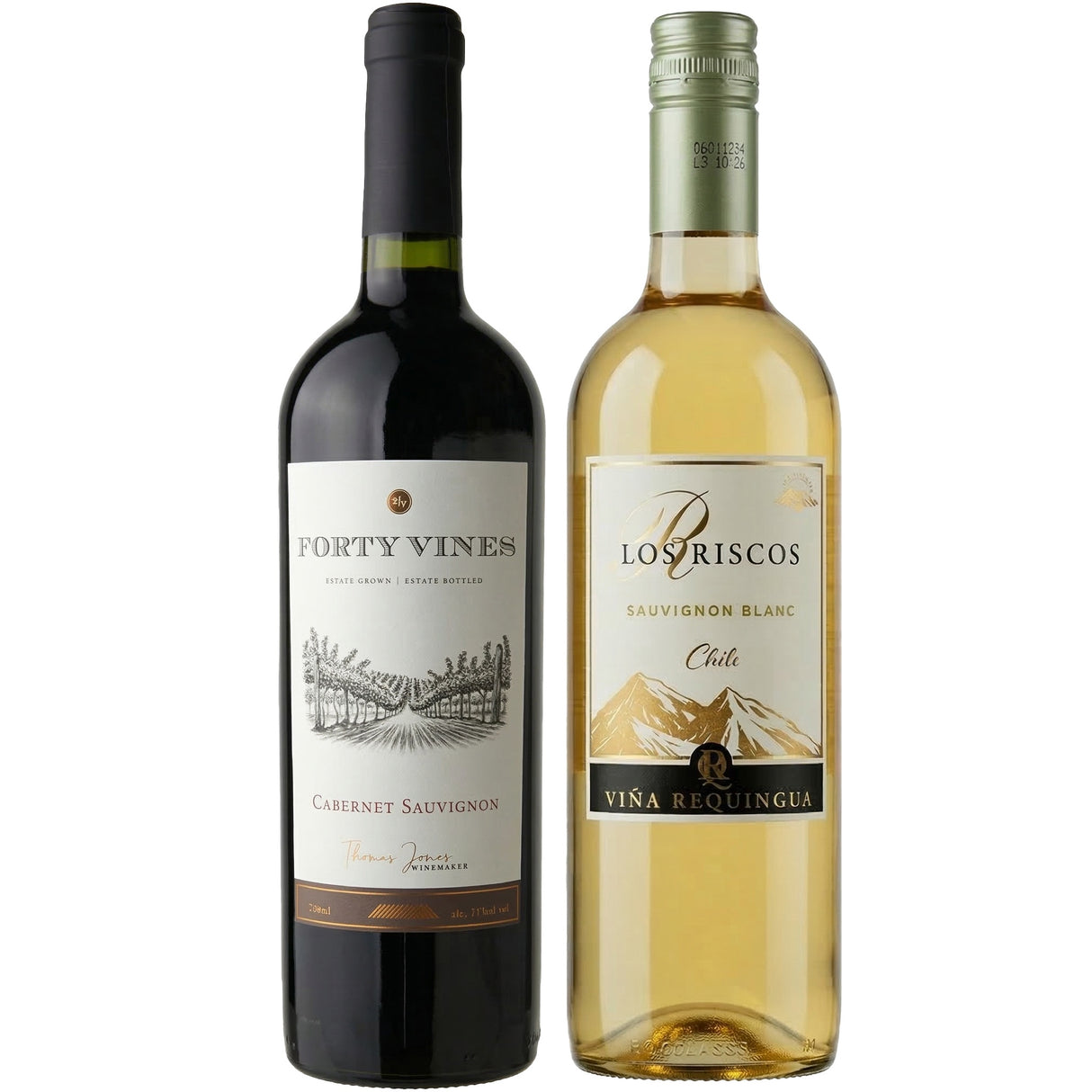 Forty Vines Cabernet Sauvignon & Los Riscos Sauvagnon Blanc