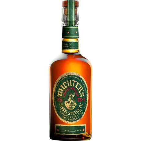 Michters US1 Limited Release Barrel Strength Kentucky Straight Rye Whiskey - Grain & Vine | Natural Wines, Rare Bourbon and Tequila Collection