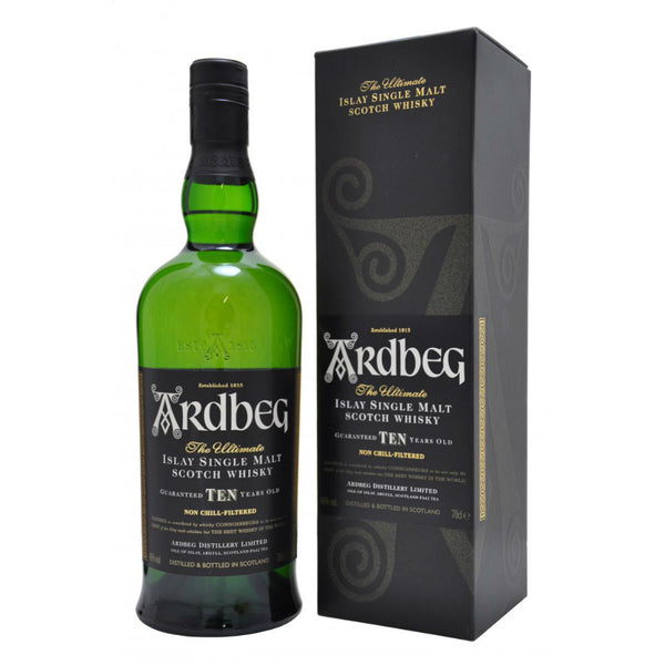 Ardbeg 10 Year Old Single Malt Scotch Whisky - Grain & Vine | Natural Wines, Rare Bourbon and Tequila Collection