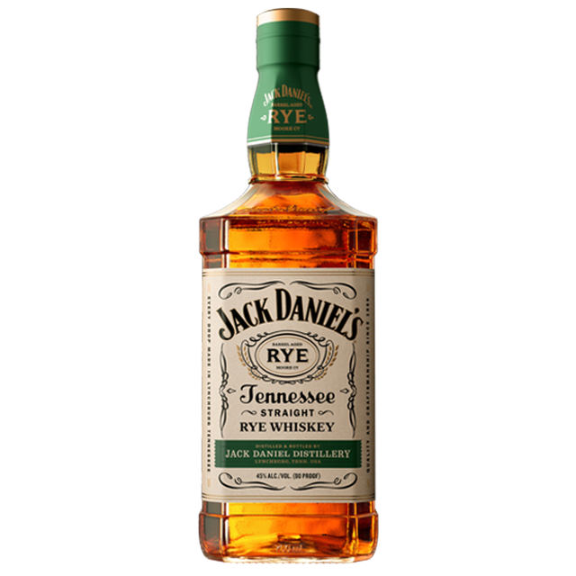 Jack Daniel's Tennessee Straight Rye Whiskey - Grain & Vine | Natural Wines, Rare Bourbon and Tequila Collection