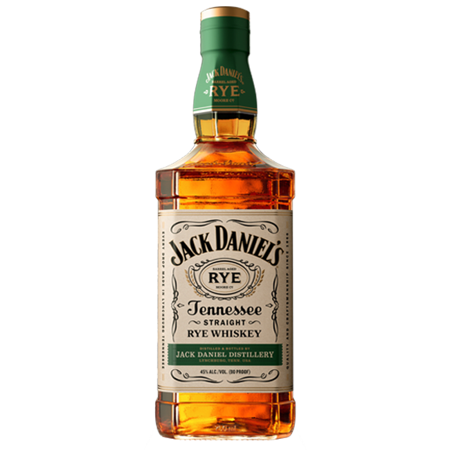 Jack Daniel's Tennessee Straight Rye Whiskey - Grain & Vine | Natural Wines, Rare Bourbon and Tequila Collection