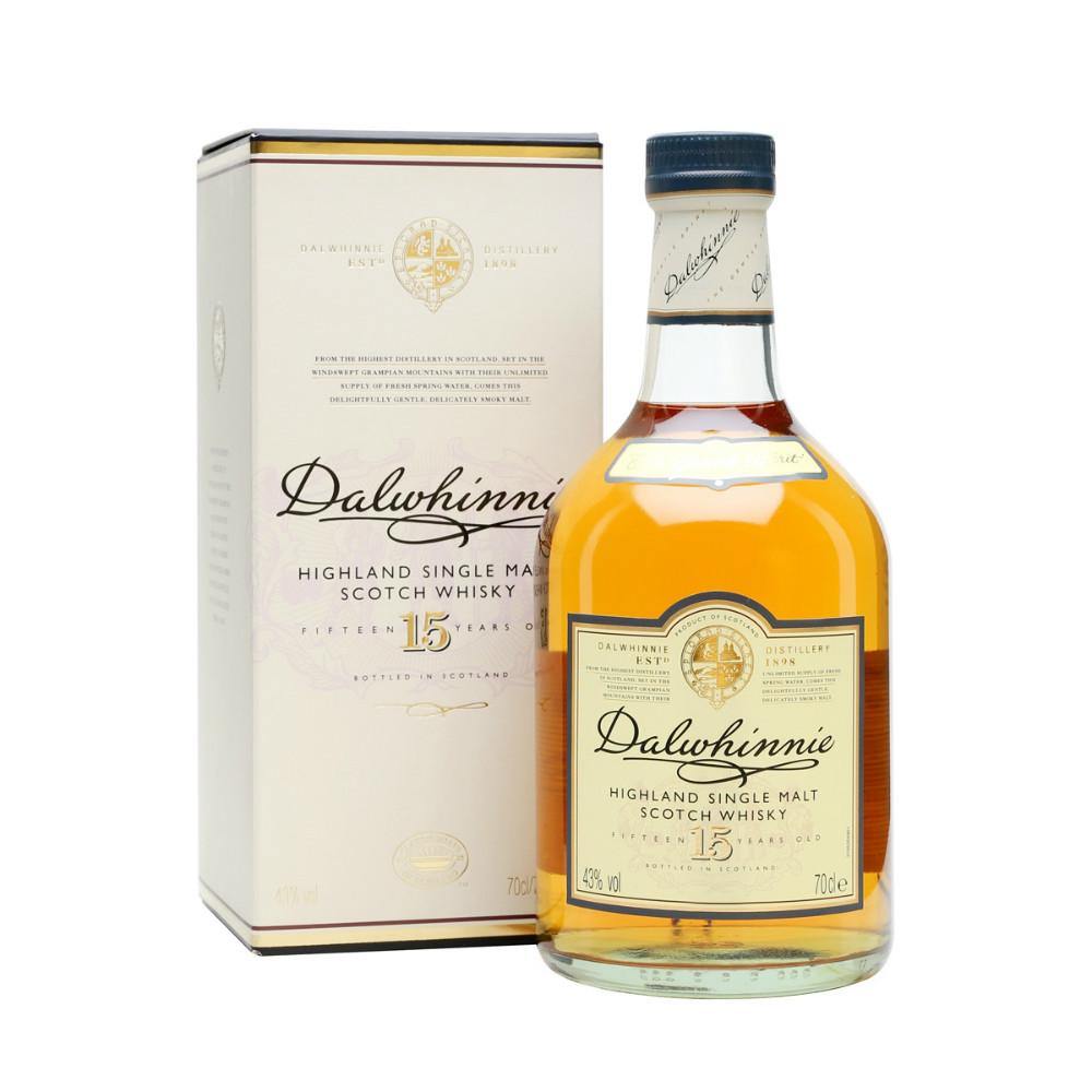 Dalwhinnie 15 Years Old Highland Single Malt Scotch Whisky - Grain & Vine | Natural Wines, Rare Bourbon and Tequila Collection