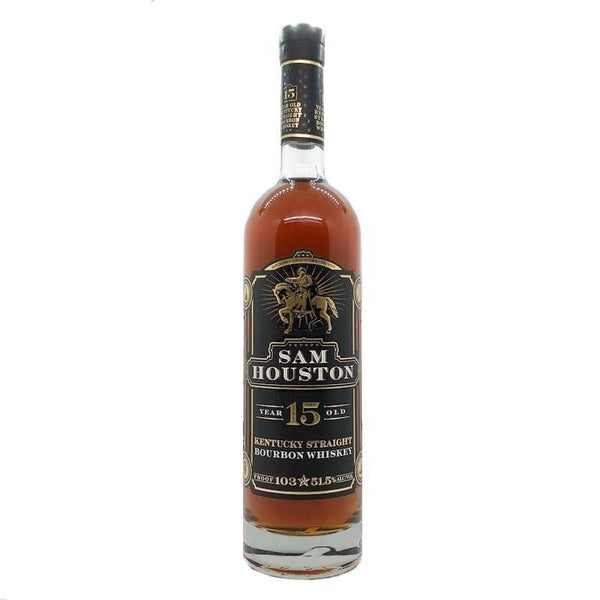 Sam Houston 15 Years Kentucky Straight Bourbon Whiskey - Grain & Vine | Natural Wines, Rare Bourbon and Tequila Collection