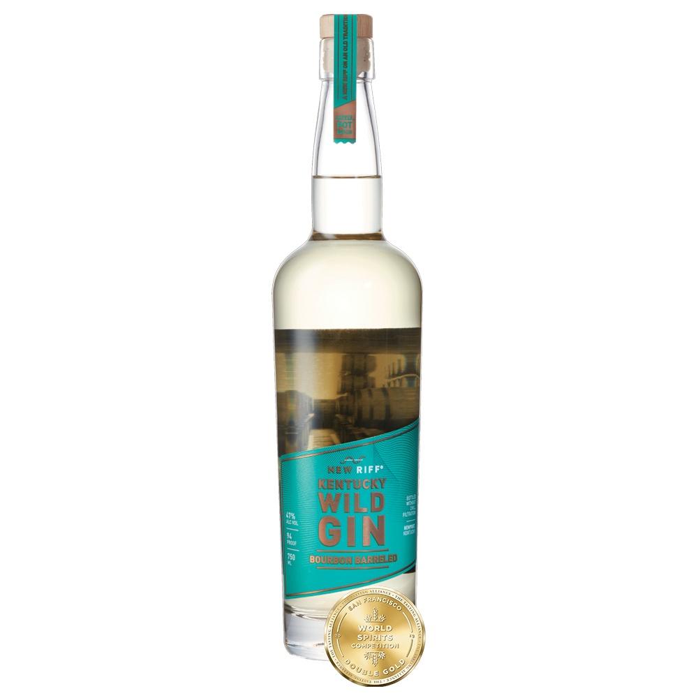 New Riff Bourbon Barreled Wild Gin - Grain & Vine | Natural Wines, Rare Bourbon and Tequila Collection