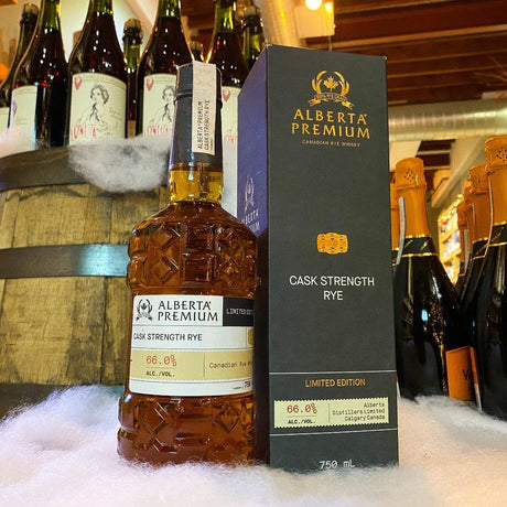 Alberta Premium Cask Strength Limited Edition Canadian Rye Whisky - Grain & Vine | Natural Wines, Rare Bourbon and Tequila Collection