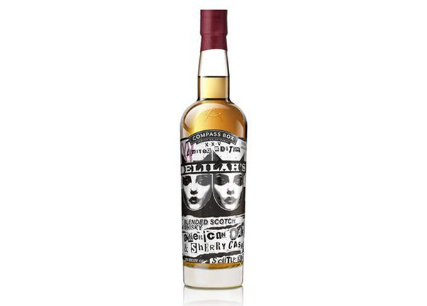 Compass Box Delilah's 25th Anniversary Blended Scotch Whisky - Grain & Vine | Natural Wines, Rare Bourbon and Tequila Collection
