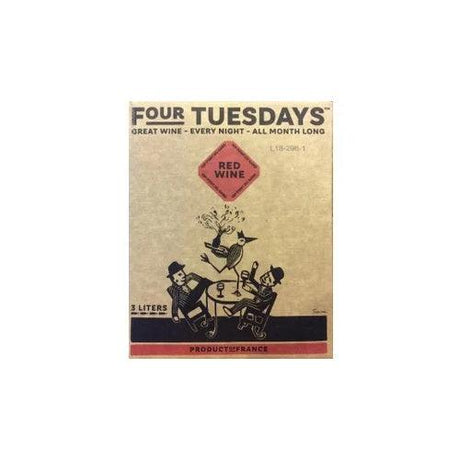 Four Tuesdays Coteaux du Pont du Gard Rouge - Grain & Vine | Natural Wines, Rare Bourbon and Tequila Collection